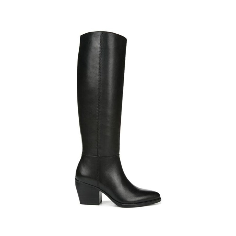 Naturalized Black boots, WIDE CALF, US 7.5